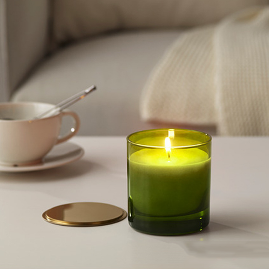 Wholesale UK luxury private label scented candles manufacturers with metal lid